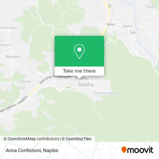 Anna Confezioni map