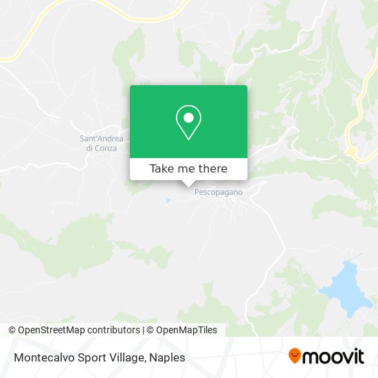 Montecalvo Sport Village map