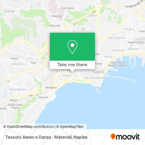 Tessuto Aereo e Danza - Materiali map