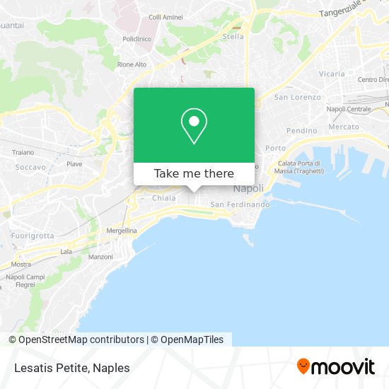 Lesatis Petite map