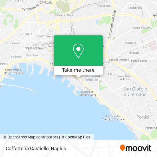 Caffetteria Castiello map