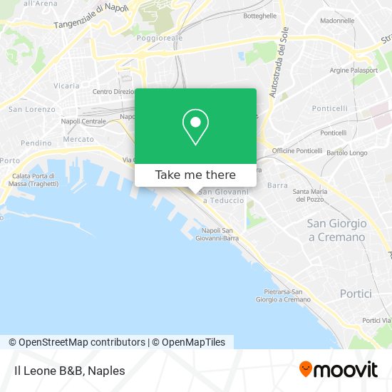 Il Leone B&B map