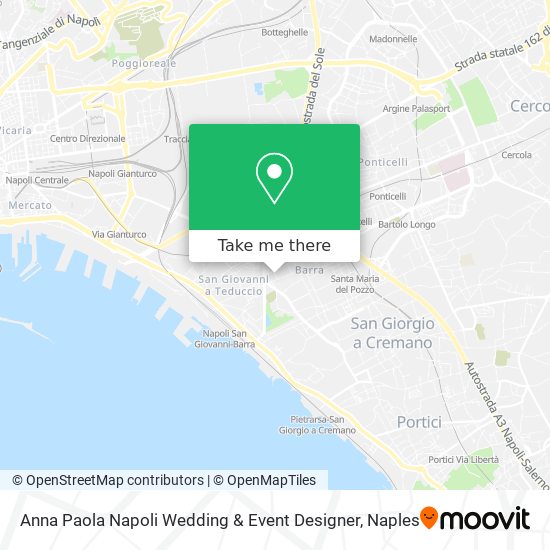 Anna Paola Napoli Wedding & Event Designer map