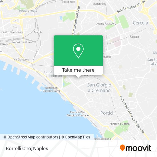 Borrelli Ciro map