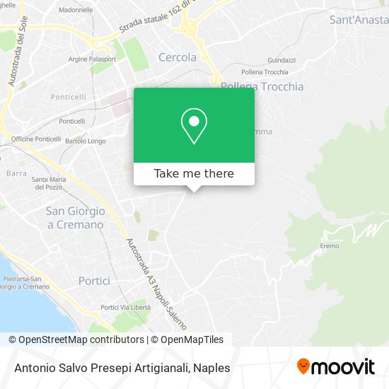 Antonio Salvo Presepi Artigianali map