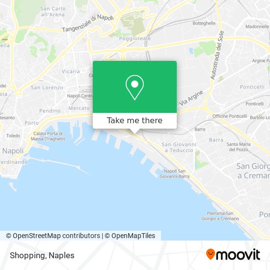 Shopping map