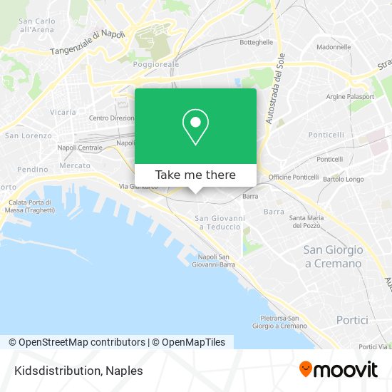 Kidsdistribution map