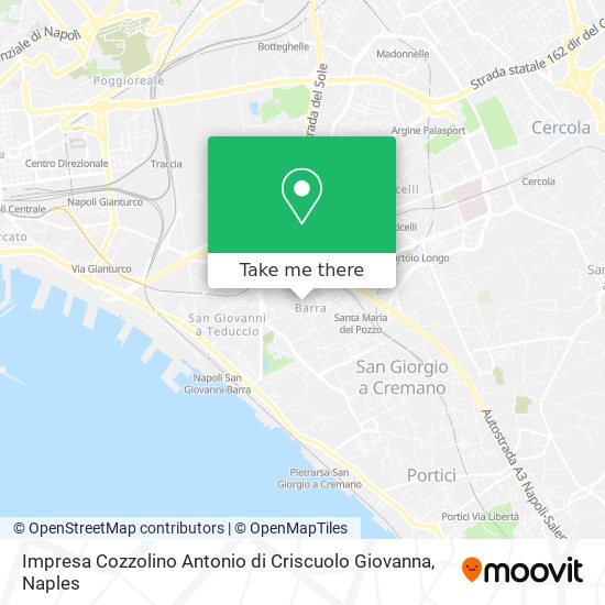 Impresa Cozzolino Antonio di Criscuolo Giovanna map