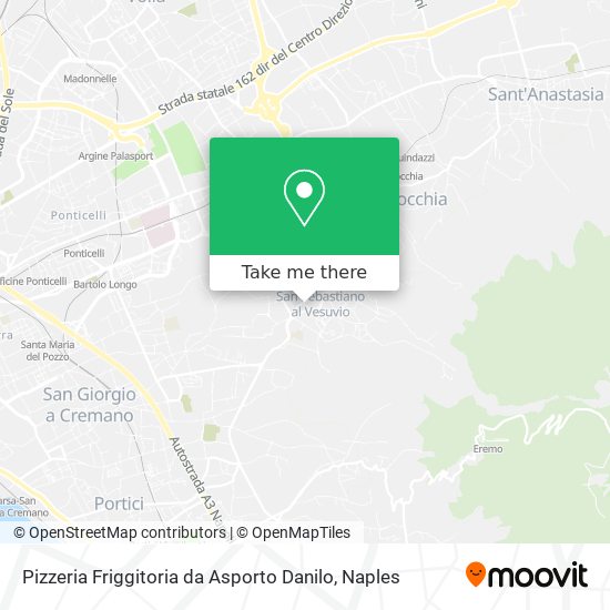 Pizzeria Friggitoria da Asporto Danilo map
