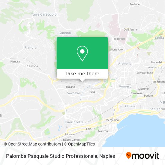 Palomba Pasquale Studio Professionale map