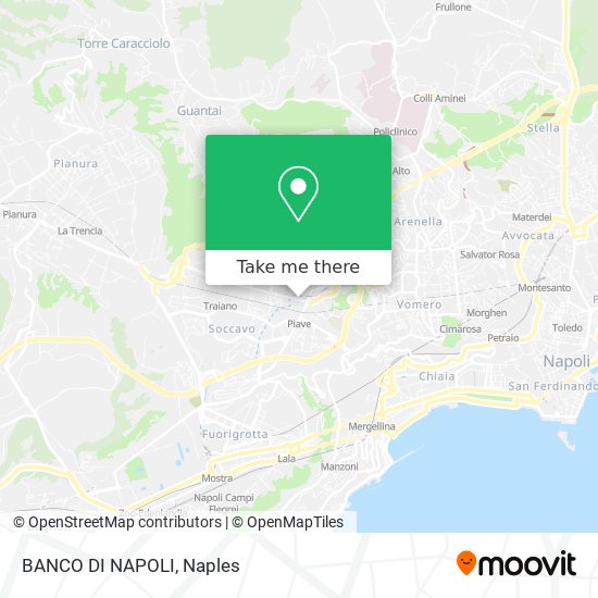 BANCO DI NAPOLI map