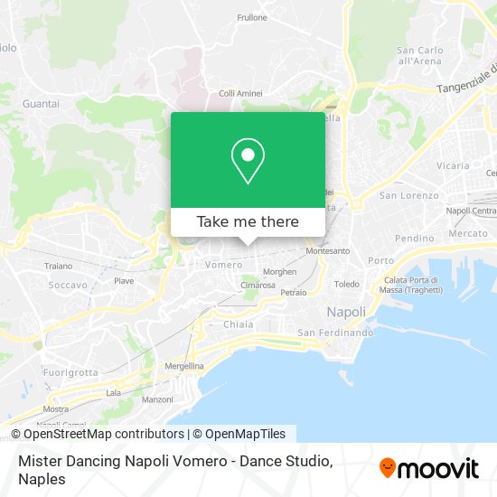 Mister Dancing Napoli Vomero - Dance Studio map