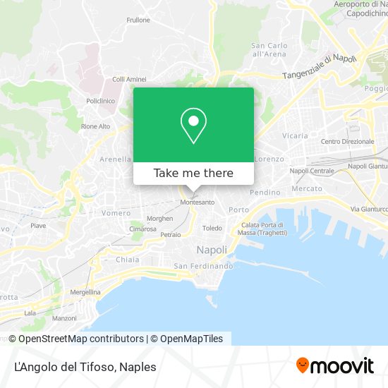 L'Angolo del Tifoso map