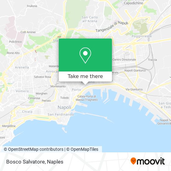 Bosco Salvatore map