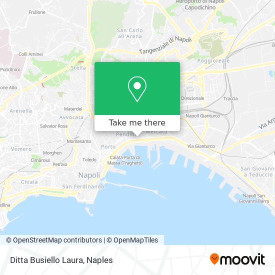 Ditta Busiello Laura map