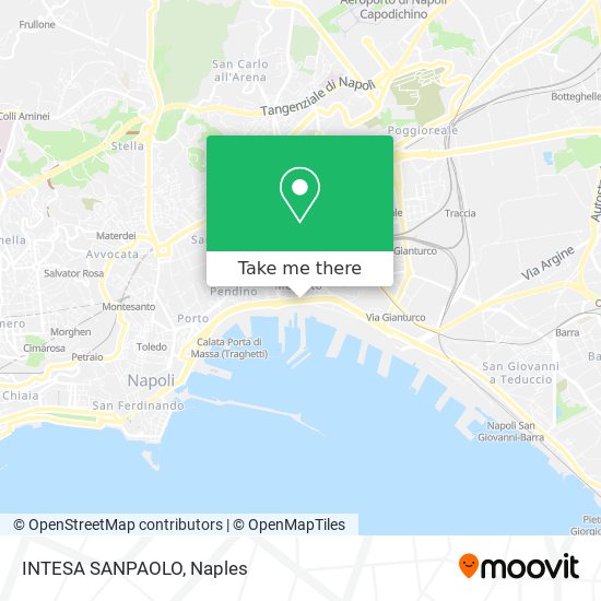 INTESA SANPAOLO map