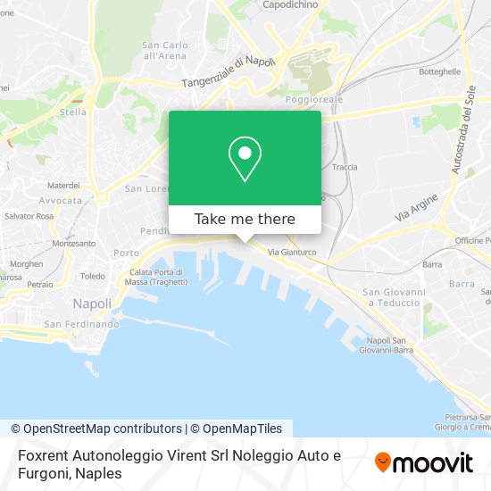 Foxrent Autonoleggio Virent Srl Noleggio Auto e Furgoni map