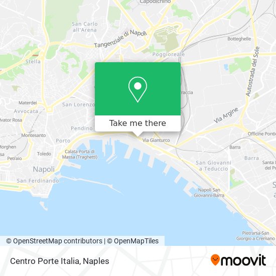 Centro Porte Italia map
