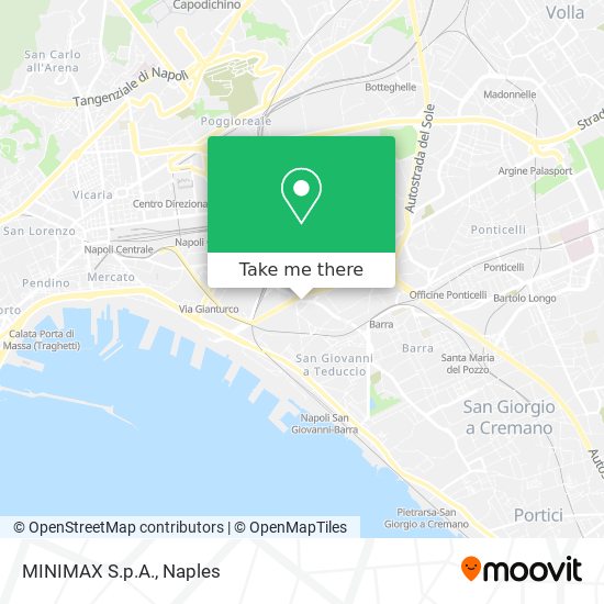 MINIMAX S.p.A. map