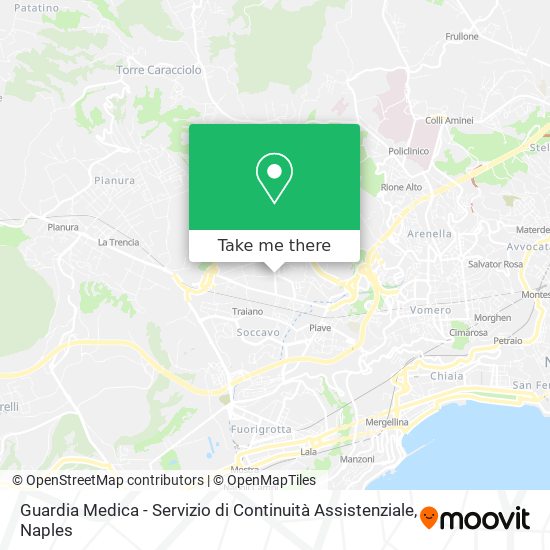 Guardia Medica - Servizio di Continuità Assistenziale map