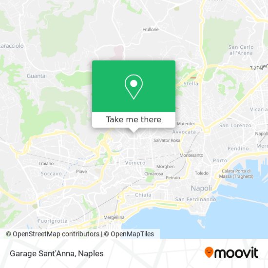 Garage Sant'Anna map