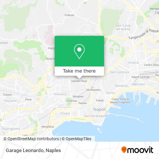 Garage Leonardo map