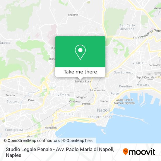 Studio Legale Penale - Avv. Paolo Maria di Napoli map