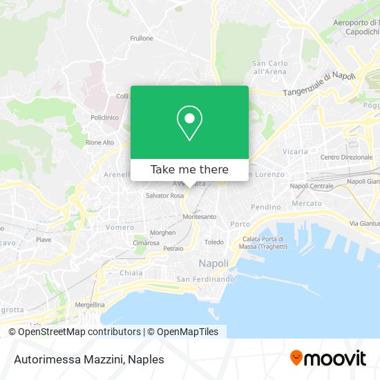 Autorimessa Mazzini map