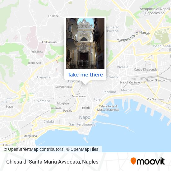 Chiesa di Santa Maria Avvocata map