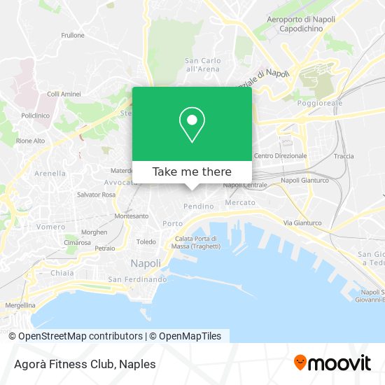 Agorà Fitness Club map