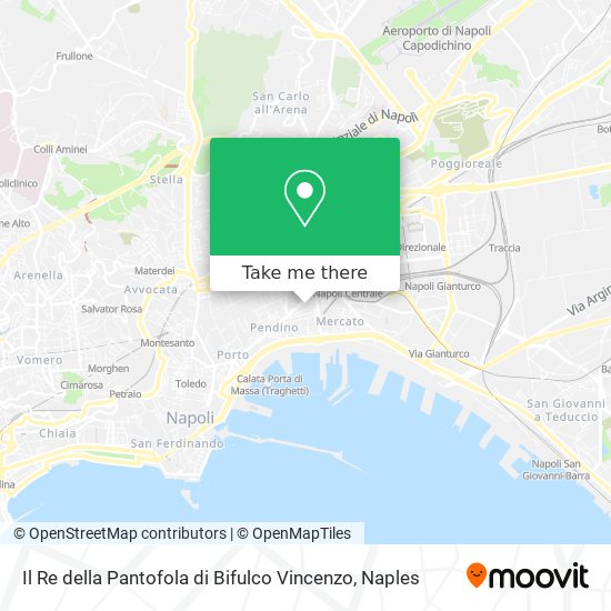 Il Re della Pantofola di Bifulco Vincenzo map
