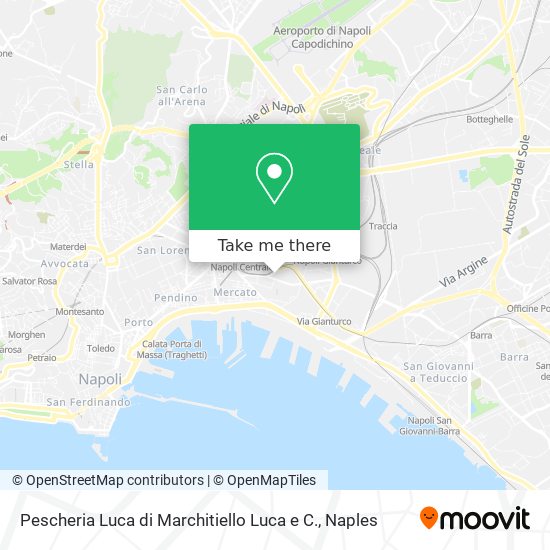 Pescheria Luca di Marchitiello Luca e C. map