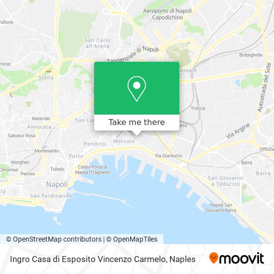 Ingro Casa di Esposito Vincenzo Carmelo map