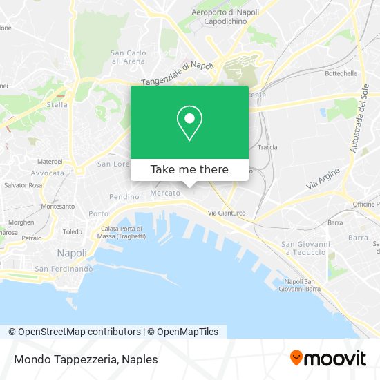 Mondo Tappezzeria map
