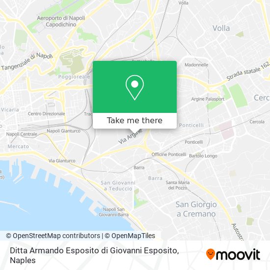 Ditta Armando Esposito di Giovanni Esposito map