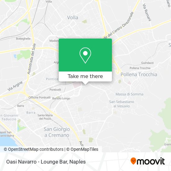 Oasi Navarro - Lounge Bar map