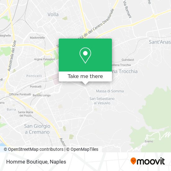 Homme Boutique map