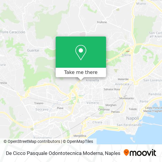 De Cicco Pasquale Odontotecnica Moderna map