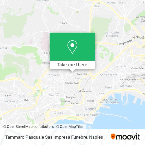 Tammaro Pasquale Sas Impresa Funebre map
