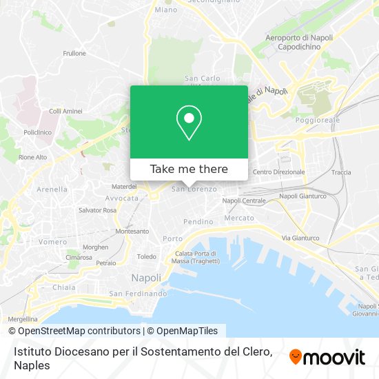 Istituto Diocesano per il Sostentamento del Clero map