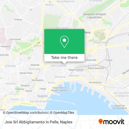 Joie Srl Abbigliamento in Pelle map