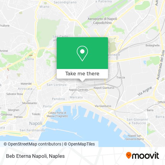 Beb Eterna Napoli map