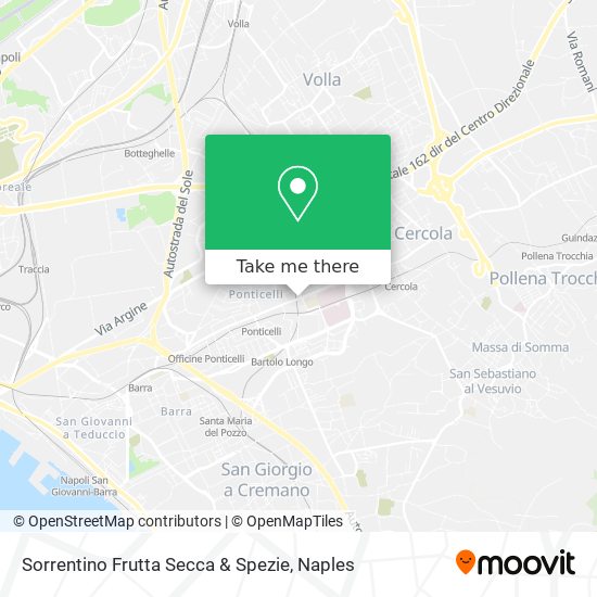 Sorrentino Frutta Secca & Spezie map