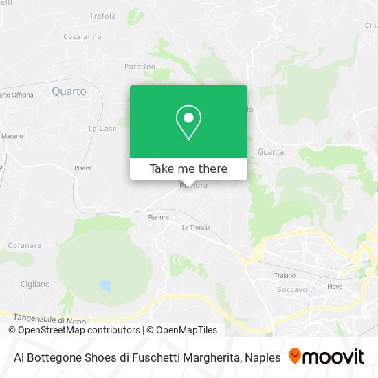 Al Bottegone Shoes di Fuschetti Margherita map
