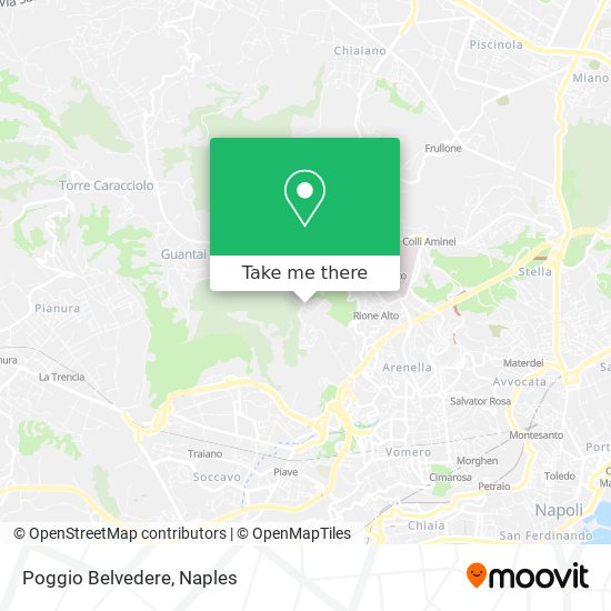 Poggio Belvedere map