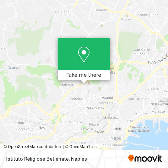 Istituto Religiose Betlemite map