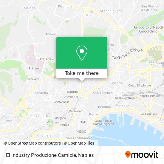 El Industry Produzione Camicie map