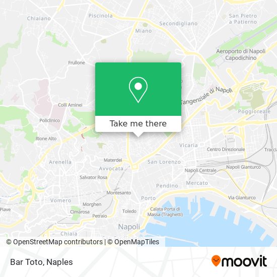 Bar Toto map