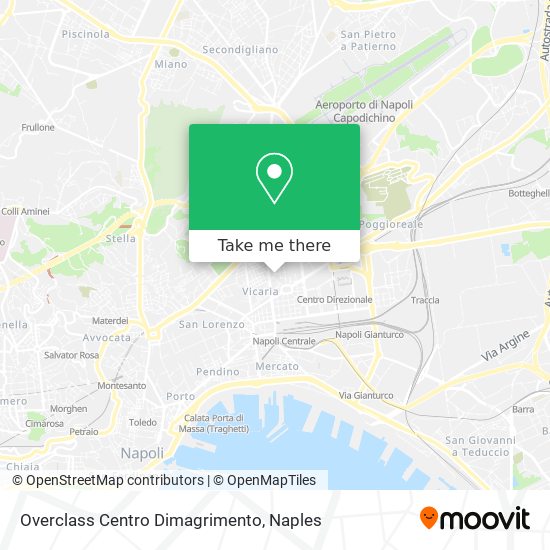 Overclass Centro Dimagrimento map