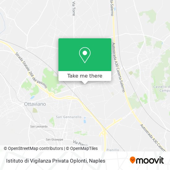 Istituto di Vigilanza Privata Oplonti map